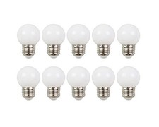 10x E26/E27 G45 Globe LED Light Bulb Lamp Lights Bulbs Lamps 3W Equivalent 40W