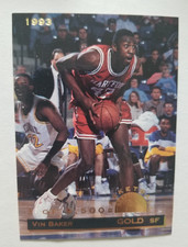 1993-94 Classic Draft Picks - Vin Baker #5 Gold /9500 (RC)