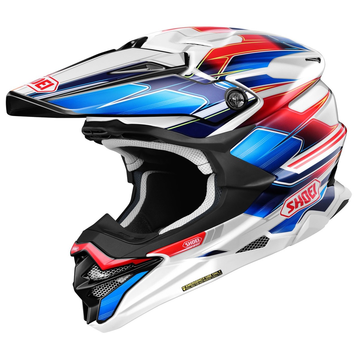 SHOEI VFX-EVO Sparkle Offroad Motocross Helmet FREE 2-DAY Air