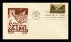 DR JIM STAMPS US COVER WORLD WAR II ARMY FDC SCOTT 934 IOOR CACHET
