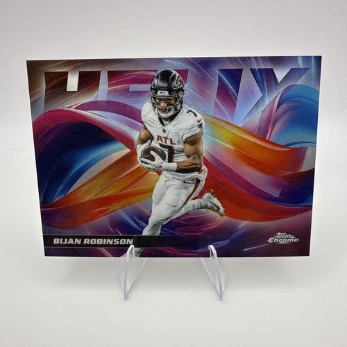 2025 Topps Chrome Bijan Robinson Base (RAW)