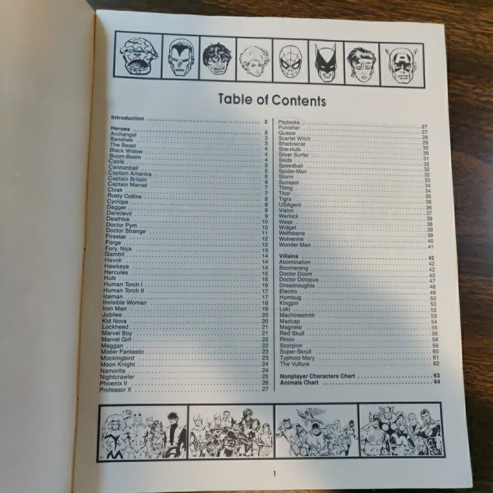 TSR Marvel Super Heroes - Basic Set (Revised Ed), Campaign Book RPG 1991 - Image 3 of 4