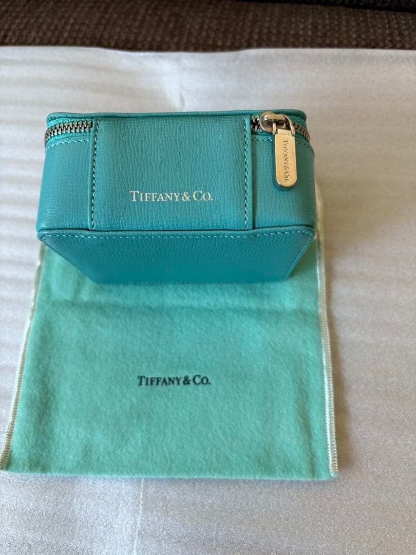 Tiffany & Co. jewelry case box travel pouch m19743330706HA Used