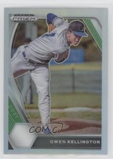 2021 Panini Prizm Draft Picks Silver Prizm Owen Kellington #PDP102 g1d