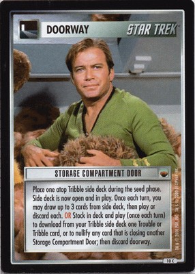 Star Trek CCG Storage Compartment Door Near-Mint/NM Common   TwT 2000