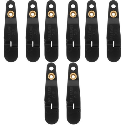 4 Pieces Fischerzubehör Veröffentlichungsclips Schnellverschluss-Clip