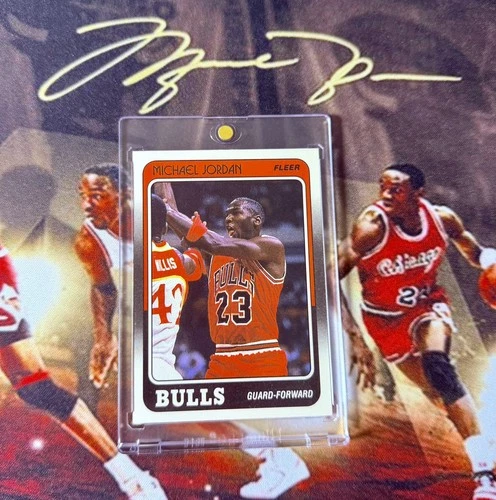1988-89 Fleer - Michael Jordan #17 CLEAN CARD 🔥📈