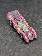 Vintage 1970 Hot Wheels Redline Jet Threat in Hong Kong Magenta RARE