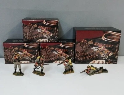 King & Country 1:30 WW1 Imperial German Infantry 1914 Figures FW129 FW130 FW132 - Image 1 of 4