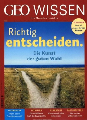 Michael Schaper / GEO Wissen 64/2019 - Richtig entscheiden.