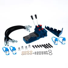 Dual Hydraulic Remote Control Valve Kit for Ford Tractors 5610, 6610, 7610 etc..