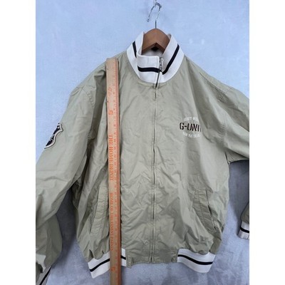 G-Unit Heavy Weight Jacket Mens L Tan Vintage Y2K Hip Hop 50 Cent