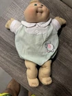 Cabbage Patch Kids 14 in Soft Body Boy Doll Blonde Curly Hair Brown Eyes Outfit