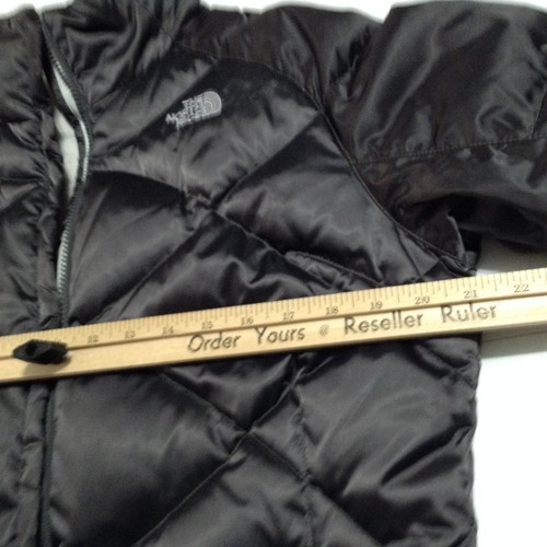 The North Face Puffer Jacket Womens Large Black 550 Down Fill Quilted - Picture 3 of 11