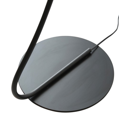 Metal Floor Lamp Large Black Standard Modern Base Living Room Light Decor - Picture 7 of 12