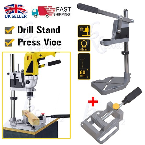 Adjustable Drill Bench Press Stand Workbench Pillar Pedestal Clamp for Drilling - Picture 4 of 17