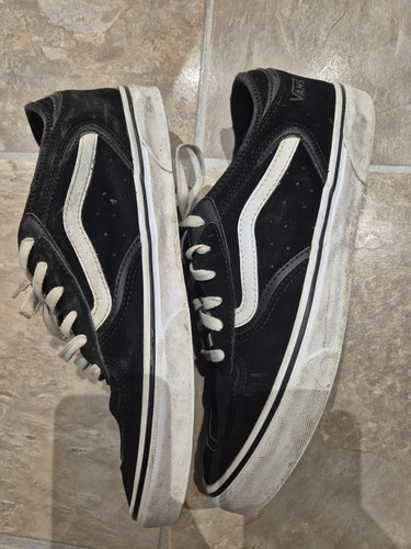 Talla 9.5 - VANS Old Skool Negro Blanco - Imagen 2 de 13