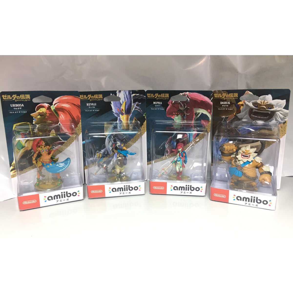 Nintendo Amiibo Zelda Breath of the Wild Champions Amiibo Nintendo Amiibo Zelda Breath of the Wild Champions Amiibo