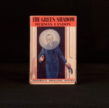 1932 The Green Shadow a Picaroon Story Herman Landon Cheap Ed Shilling Novels