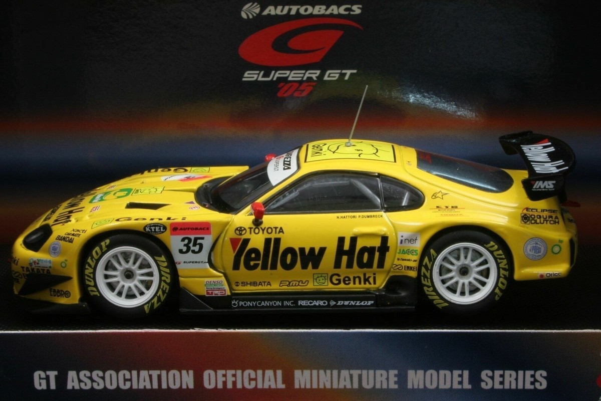 ミニカー EBBRO 35 YELLOW HAT SUPRA 1/43 s-l1200.jpg