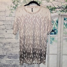 VERSACE Women's Top SIZE M Longline Cutout Back MADE IN ITALY Very Sexy!