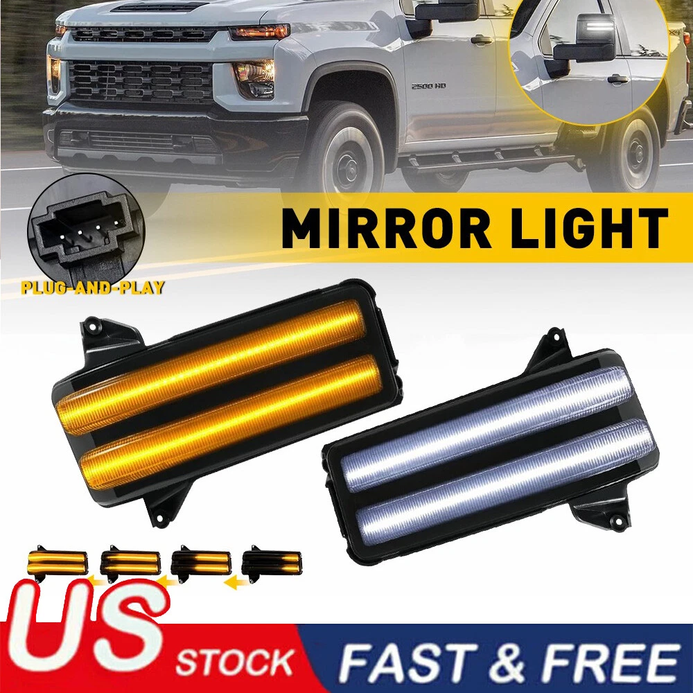 Switchback LED Towing Mirror Light for 2020+ GMC Sierra Silverado 2500HD 3500HD
Opens in a new windo