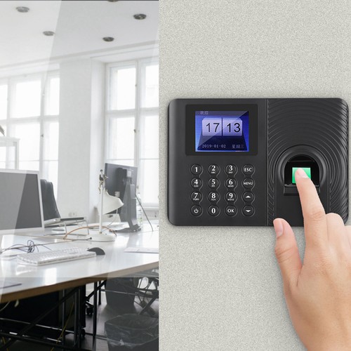 Biometric Fingerprint Time Attendance Recorder Time Clock Access Control Sys Fit - Picture 22 of 23