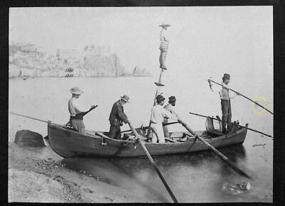 Album print Wilhelm von Gloeden (1856-1931) No. 0010 C - Pescatori / Fishermen