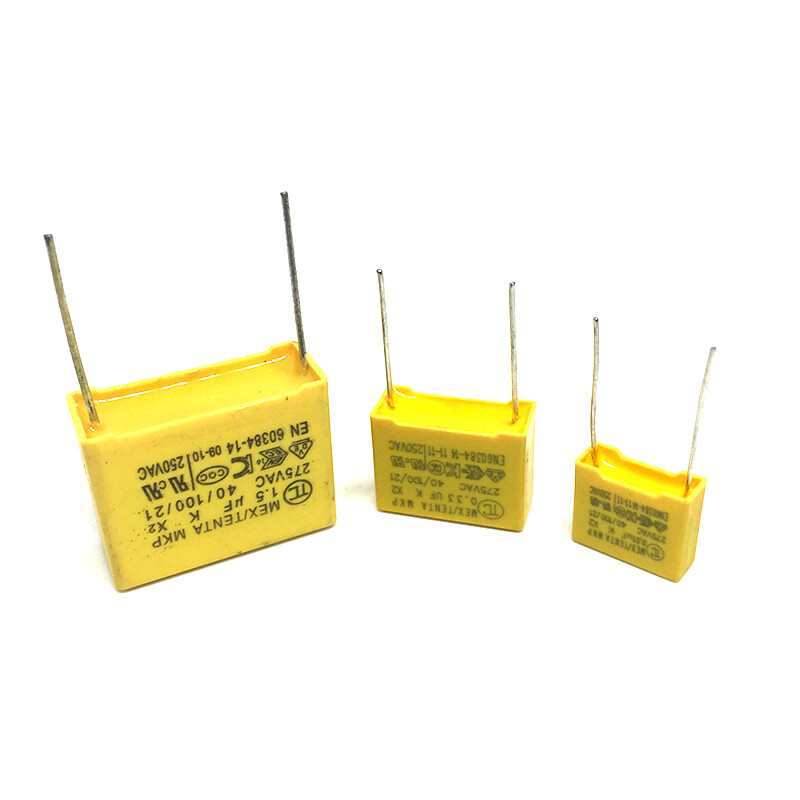 5pcs 275V 0.1uF X2 MKP 10mm Safety Capacitor Interferon