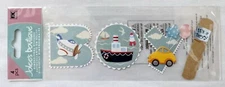 RARE Jolee's Baby Boy Scrapbooking Title Stickers It's A Boy Cigar