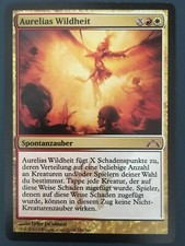 Aurelias Wildheit - AURELIA'S FURY - Gatecrash Mythic NM MTG Magic Gildensturm