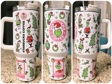 Grinch 40 Oz Tumbler