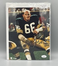 Ray Nitschke Signed 8x10 Photo Autograph JSA Green Bay Packers NFL HOF