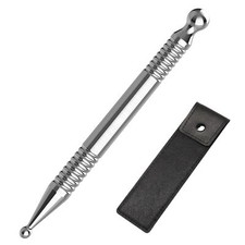 Manual Acupuncture Massage Pen Stainless Steel for Body and Facial Pain Relief