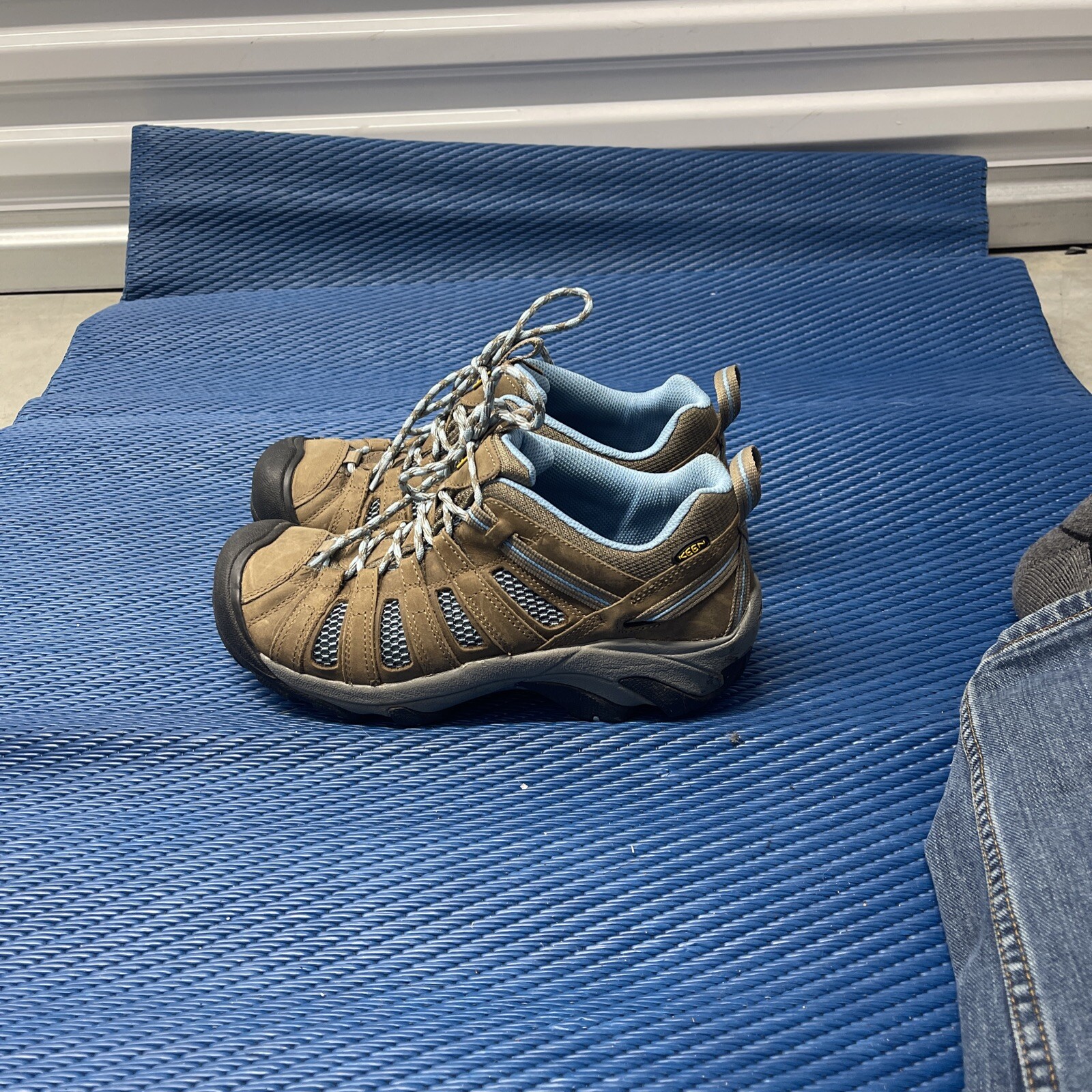 Keen Voyageur scarpa sportiva Brindle blu Alaskan 1011523 donna taglia 11