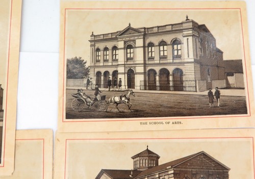 c1880 Superb Job Lot / Photographic Like / Glossy Lithographs of Toowoomba. - Picture 8 of 10