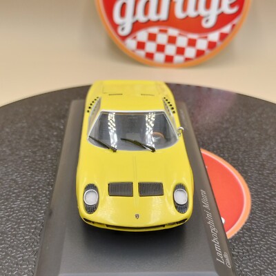 MINICHAMPS 1/43 Lamborghini Miura 1966 Yellow Giallo Diecast model