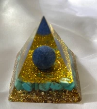 Organite Wisdom and Well Being  2” Pyramid (P17)