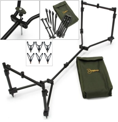 Premium Rod Pod Rutenstnder fr 3 Angelruten Karpfen Rutenhalter mit  Tasche | eBay.de
