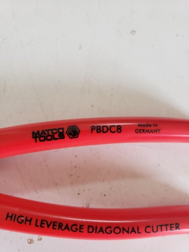 Alicates de corte diagonales doblados Matco Knipex PBDC8 8 pulgadas - Imagen 3 de 4