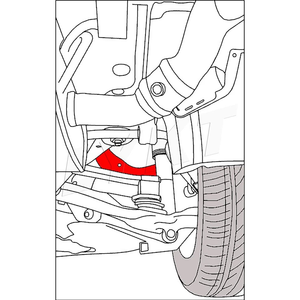 LYKT2pcs Rear Camber Adjustable Arm for VolvoV60、V90、S60、S90、V60/90Cross Country Foto 2 de 4