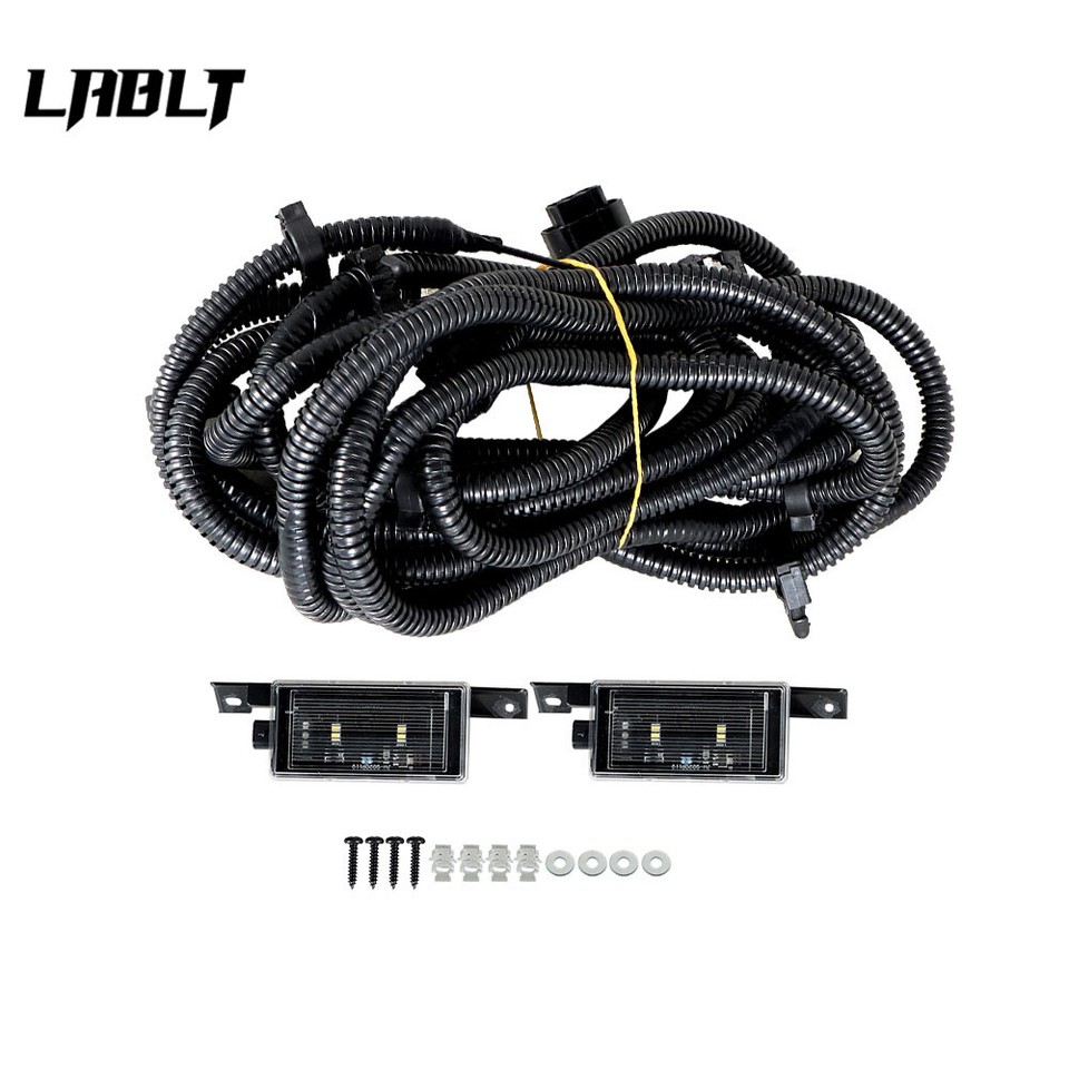 2Pcs LED Perimeter Bed Lighting Kit For 20162019 Silverado Sierra GM