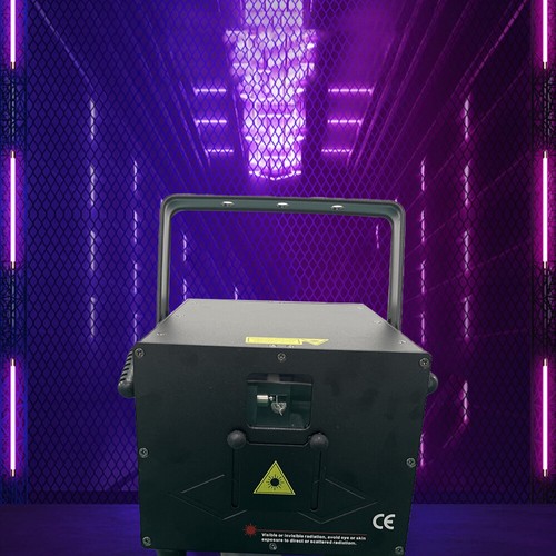2~5W Full Color RGB Animation Laser Light Projector Effect Beam For DJ Stage - Picture 4 of 22