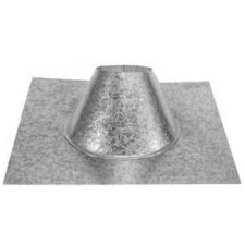 DuraVent Pellet Vent Pro 4" Roof Flashing 7/12-12/12 DSA Aluminum - 4PVP-F12DS