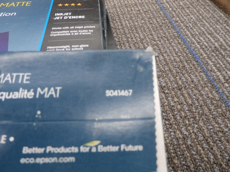 NEW 5Pack Epson Borderless 8" X 10" Premium Matte Paper Heavyweight 50 Sheets - Image 4 of 4