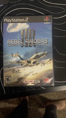 Rebel Raiders Operation Nighthawk PS2 PlayStation 2 - Complete CIB Free Ship