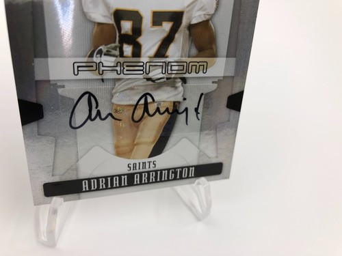 ADRIAN ARRINGTON ROOKIE AUTO RARE/99 Card 2008 Leaf LIMITED #201 MICHIGAN - Picture 2 of 8