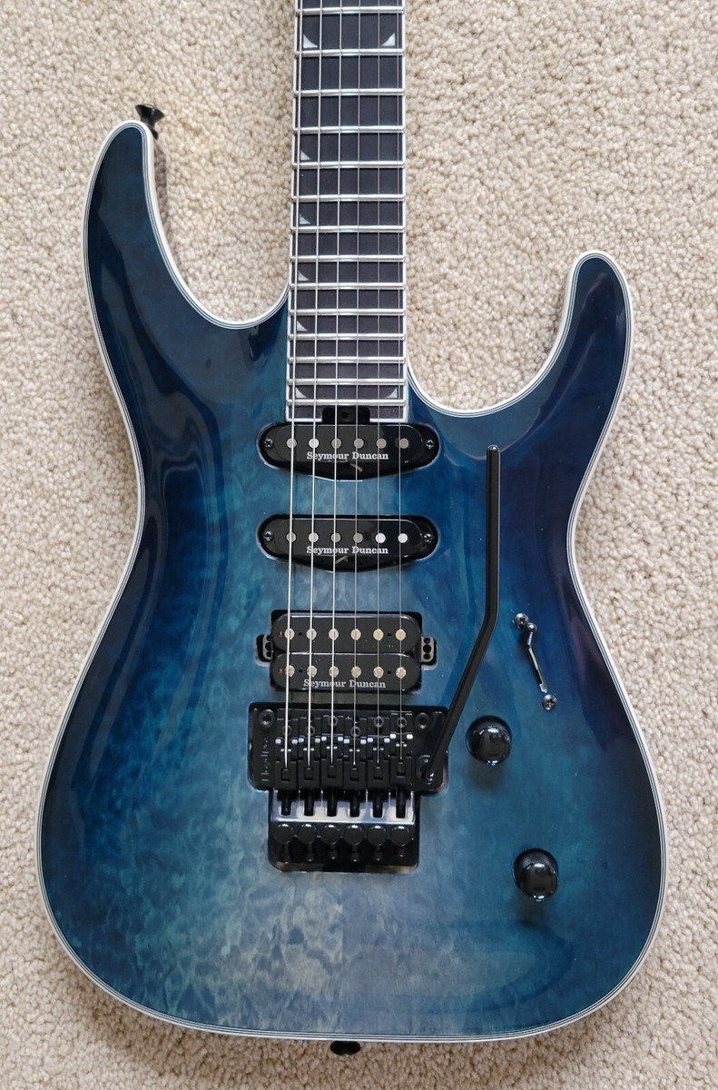 Jackson Pro Plus Series Soloist SLA3Q Electric Guitar, Polar Burst