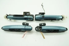 2004-2009 Toyota Prius Exterior Outside Door Handle 4-Set FL FR RL RR Blue