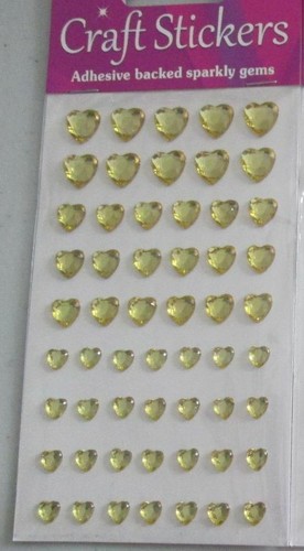 ELEGANZA SELF ADHESIVE GLITTER GEMS CRAFT STICKERS DIAMANTE VARIOUS DESIGNS. - Picture 44 of 60